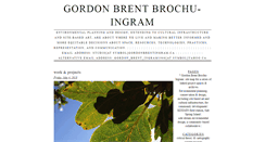 Desktop Screenshot of gordonbrentingram.ca